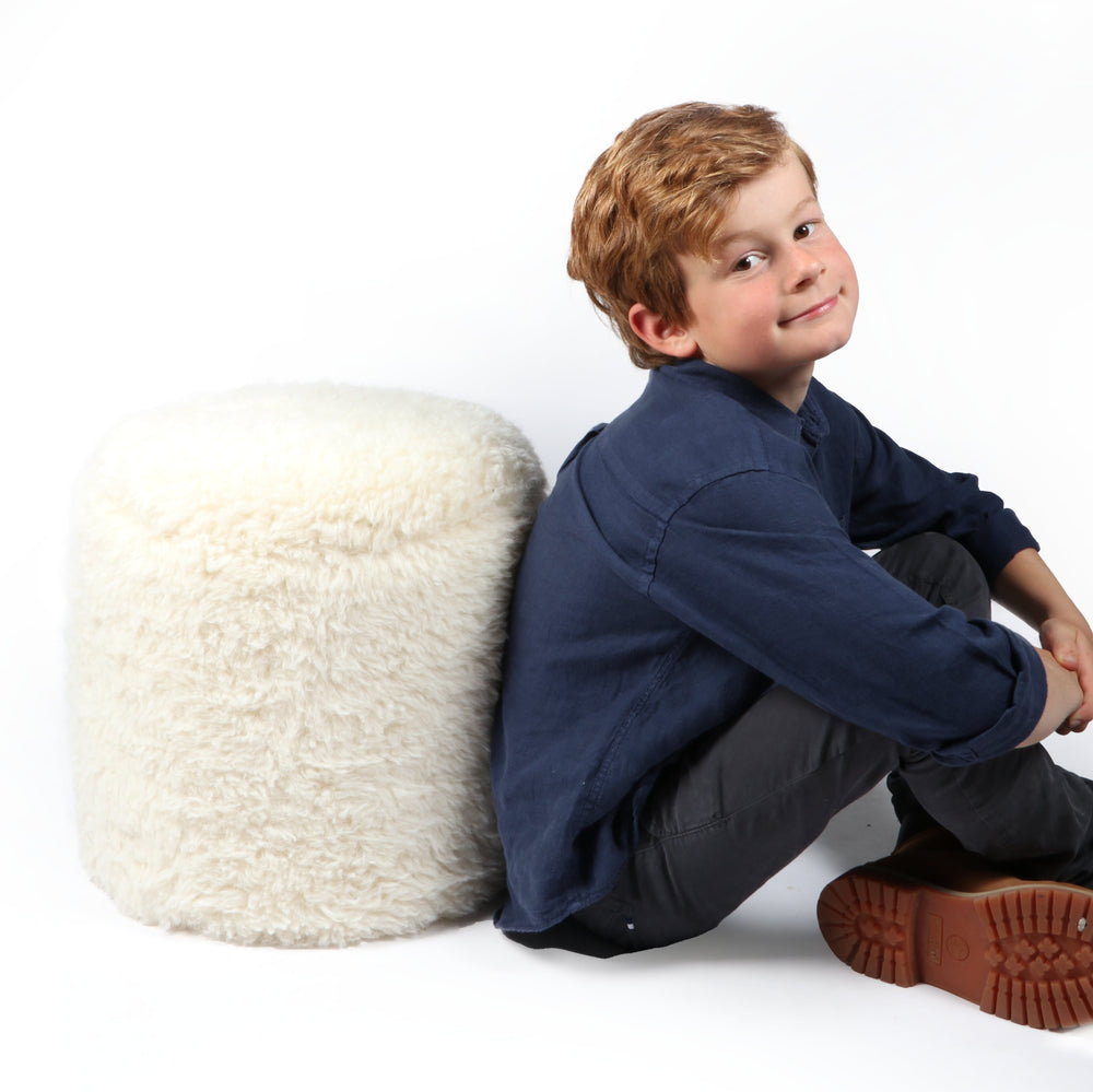 Poef medium schaap