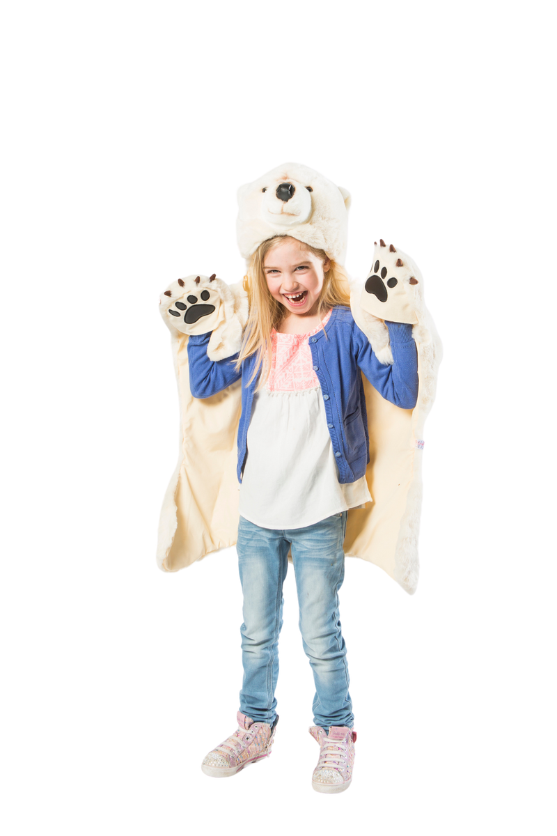 wild & soft Déguisement ours blanc