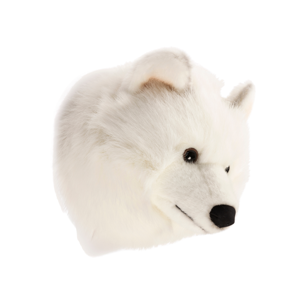Lucy the White Wolf - Medium Head