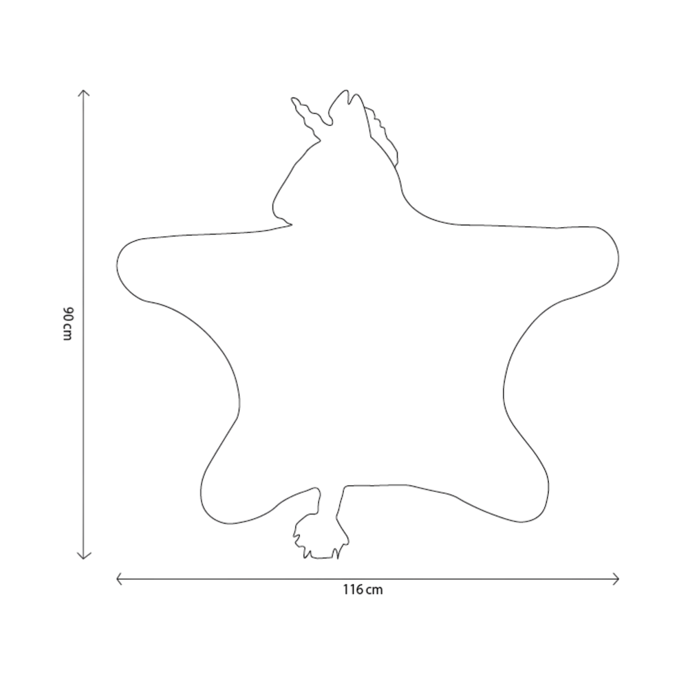 White Unicorn Costume