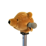 Tête de trottinette ours
