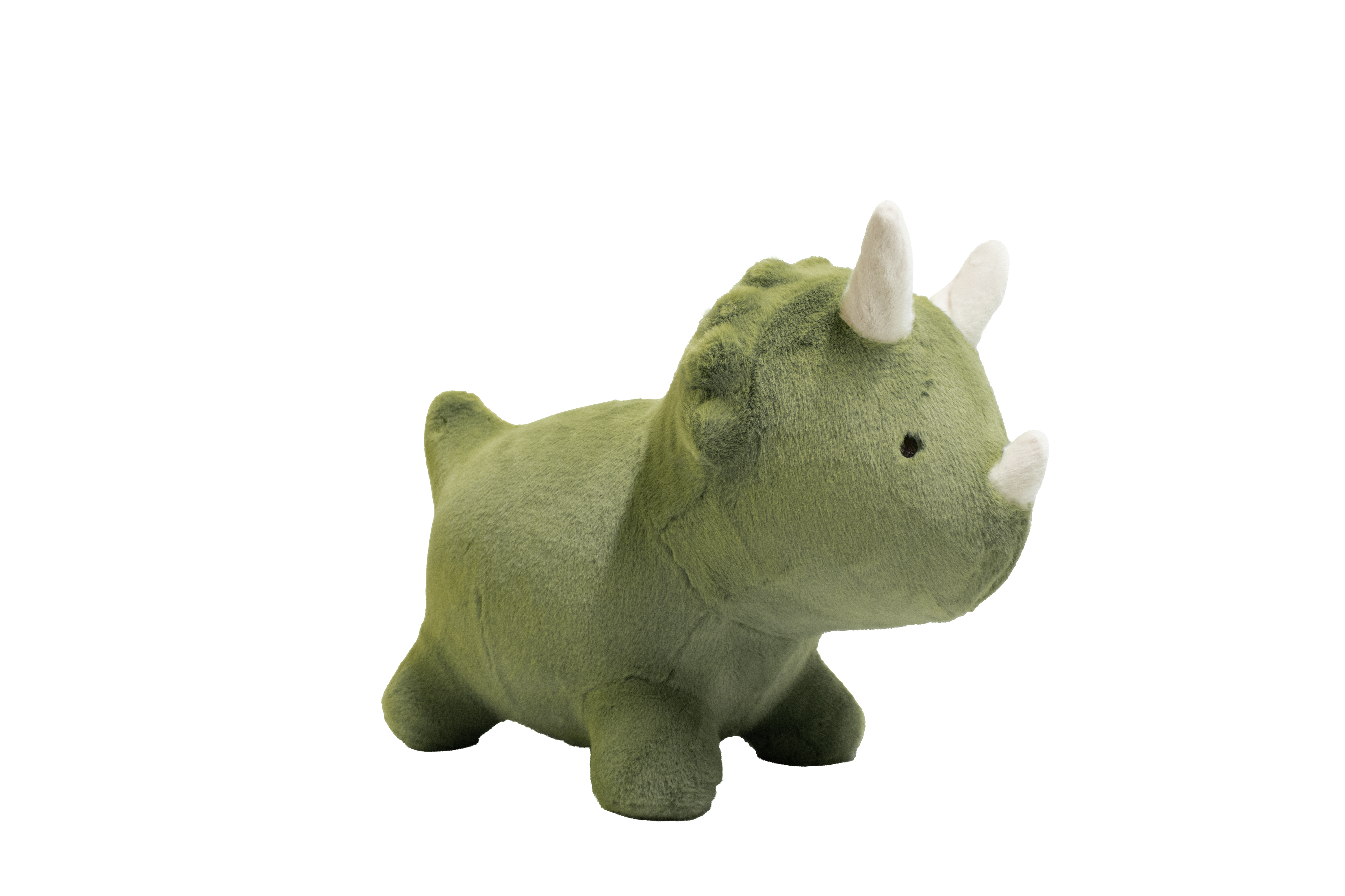 Jucarie gonflabila de sarit Wild & Soft Soft Bouncy Dinozaur vedere din fata