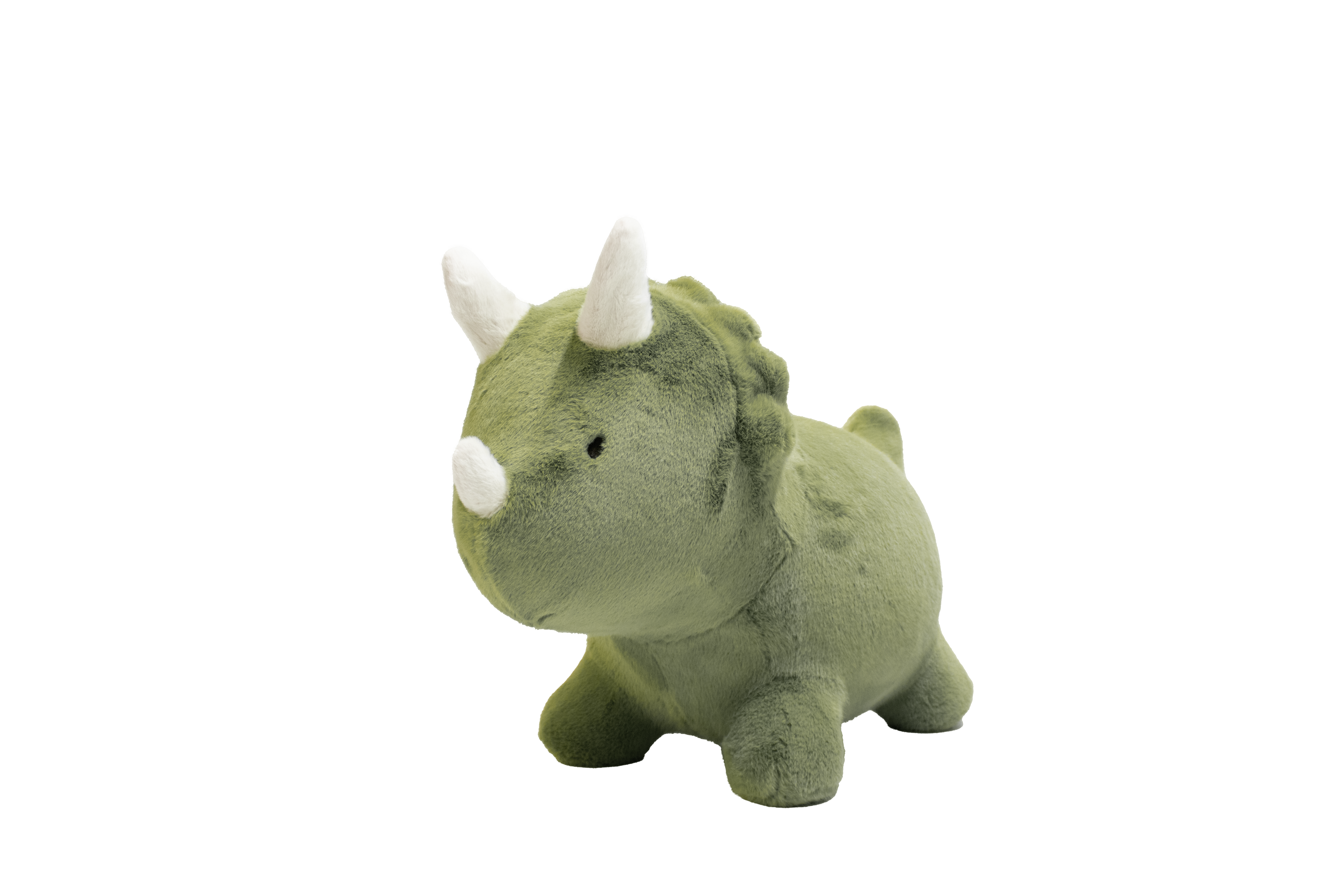 Jucarie gonflabila de sarit Wild & Soft Soft Bouncy Dinozaur vedere laterala