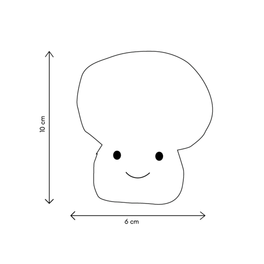 Garden Friends Mushroom