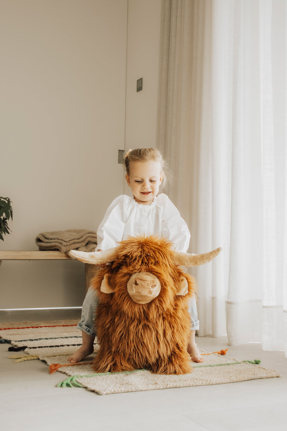 Soft Bouncy Highland Cow