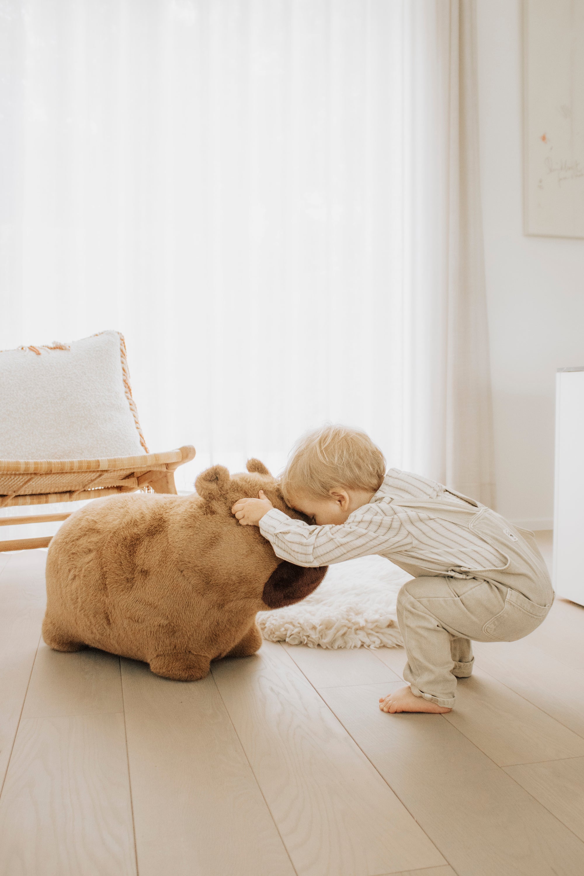 Zachte, stuiterende capibara