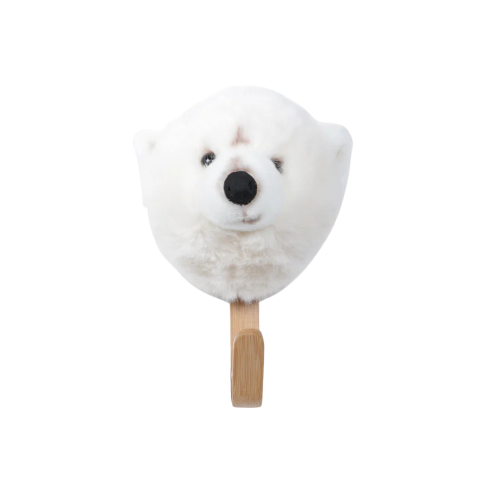 Polar bear coat hanger
