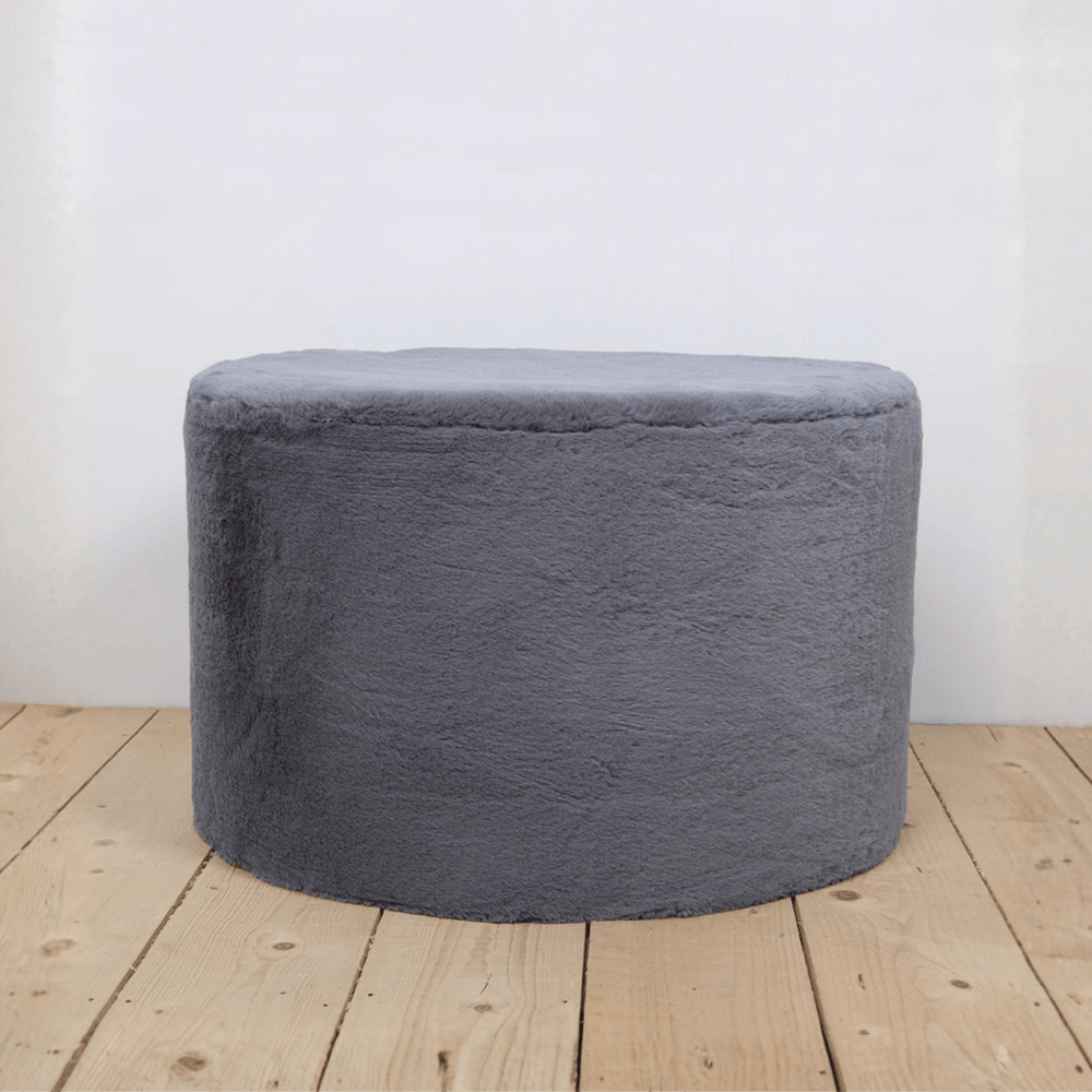 Poef groot koala grey