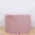 Poef groot dusk rose