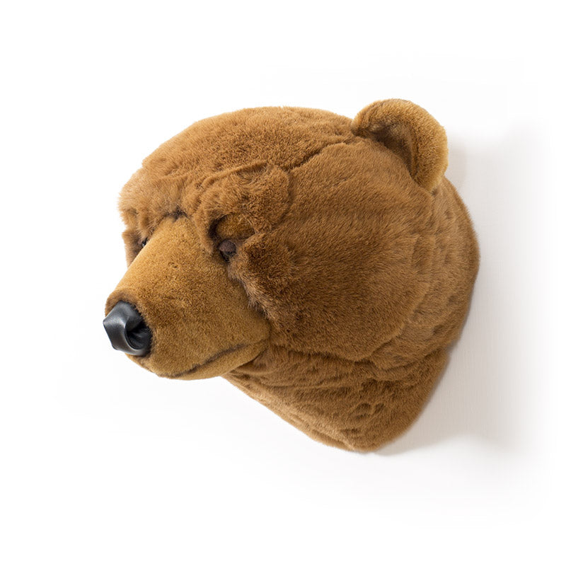 Wild & Soft HEAD BEAR 熊 Oliver the brown bear – Wild & Soft