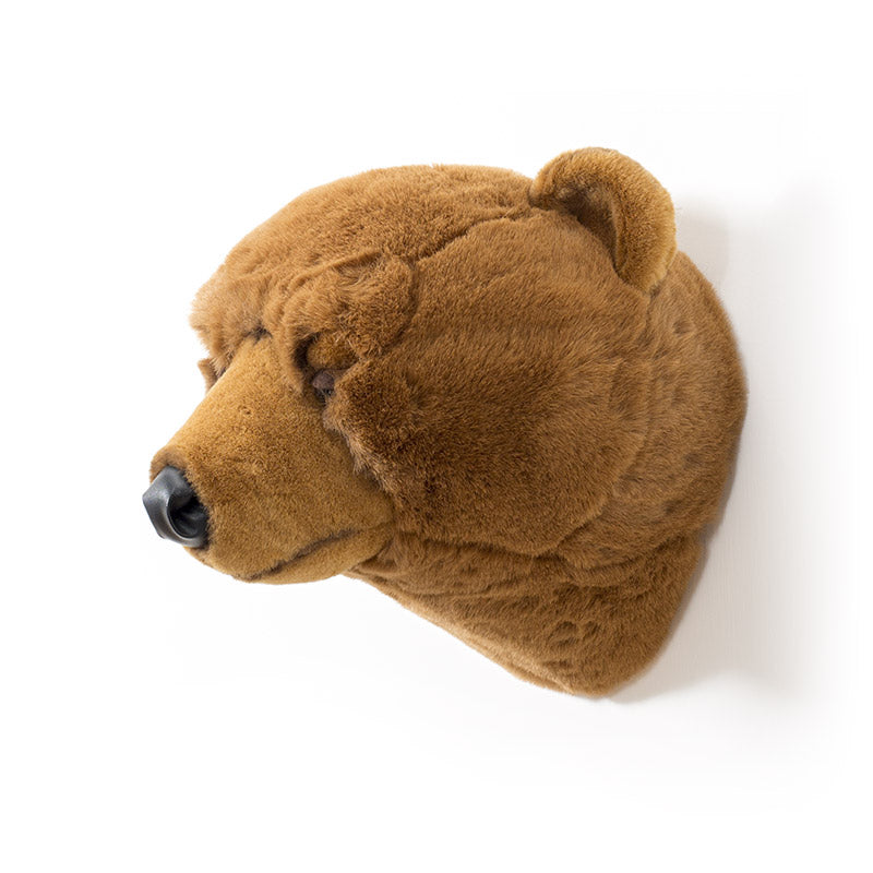 Wild & Soft HEAD BEAR 熊 Oliver the brown bear – Wild & Soft