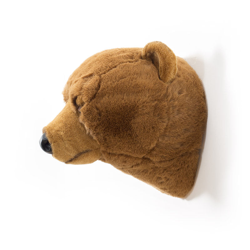 Wild & Soft HEAD BEAR 熊 Oliver the brown bear – Wild & Soft